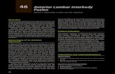 46 Anterior Lumbar Interbody Fusionneurobicetre.com/wp-content/uploads/2018/03/Kim-ALIF.pdf · 2018-03-18 · Anterior lumbar interbody fusion (ALIF) has evolved as one of the predominant