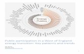 Public participation in a West of England energy transition: Key ... · The West of England region is a geographic area in South West England (Figure 1). The region has roots in the