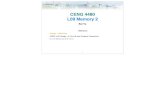 CENG 4480 L09 Memory 2 - Chinese University of Hong Kong · L09 Memory-2 Row Decoders* • ROM row decoders must pitch-match with ROM – Only a single track per word! 10 word0 word1