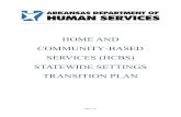 HOME AND COMMUNITY BASED SERVICES (HCBS) STATEWIDE ...€¦ · community-based settings must have all of the qualities defined at §441.301(c) (4) and §441.710 respectively, and