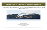 San Juan County, Washington - WA - DNR · This Community Wildfire Protection Plan (CWPP) for San Juan County, Washington, is the result of analyses, professional collaboration, and