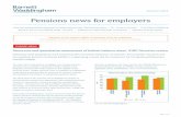 Pensions news for employers… · 2019-04-10 · Pensions news for employers Autumn 2015 ... schemes are to changes in financial market conditions and longevity, and how this might