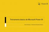 Treinamento básico de Microsoft Power BI · Painel (Dashboard) ... KPI Segmentador de dados (Filtros) Matriz. 1 - Introdução Visualizações –Campo e Formatação Com um gráfico