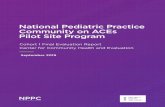 National Pediatric Practice Community on ACEs Pilot Site Program · 2019-10-02 · The National Pediatric Practice Community (NPPC) on ACEs was started by the Center for Youth Wellness