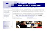 The W-E School of Innovation The Spark Remark Spark Remark.pdf2015/11/20  · Tonight (11/20) the W-E SOI PTO is having a fundraiser family night out at the Willoughby Brew-ing Company