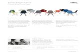 Eames Plastic Chair - Startseite...Eames Plastic Chair Charles & Ray Eames , ˛ ˝˚ ˜˚˛˝ hat Vitra die Sitzgeometrie und -höhe der Eames Plastic Chairs an heutige Erfordernisse