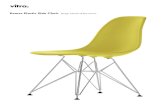 Eames Plastic Side Chair Design Charles & Ray Eames · 2007-12-19 · Eames Plastic Side Chair mit einem Untergestell aus Holz, das von Charles und Ray Eames 1951 erstmals beim Wire
