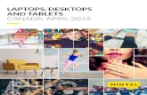 LAPTOPS, DESKTOPS AND TABLETS CANADA, APRIL 2019 · Windows is the go-to OS for desktop computers Figure 16: Desktop computer operating system used, January 2019 Android and iOS share