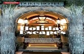 Holiday Escapes · 2019-01-30 · Holiday Escapes If Santa is feeling extra generous, perhaps he’ll slip an airline ticket into your stocking and whisk you away to somewhere fun