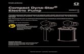 Compact Dyna-Star Electric Pump · 2020-06-13 · Dimensions: Stand Alone Pump 3A6941D 49 Dimensions: Stand Alone Pump Ref 12 Liter 20 Liter inches mm inches mm A 13.92 353.57 19.89