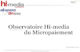 Observatoire Hi-media du Micropaiement - France · © Observatoire Hi-media du Micropaiement 32% 18% 19% 14% 15% 57% 60% 55% 55% 54% Je les recommanderais certainement Je les recommanderais