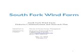 South Fork Wind Farm Fisheries Communication and Outreach Plan · Fisheries Communication and Outreach Plan . Submitted to: Bureau of Ocean Energy Management Submitted by: Deepwater