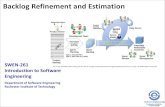 Backlog Refinement and Estimation - RITswen-261/slides/Backlog Refinement and...•A sprint's capacity is not in hours but "level of effort" The point system provides relative levels
