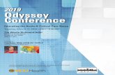 2019 Odyssey Conference - CloudCME Odyssey... · 2019-01-23 · Call for Poster Abstracts We are accepting applications for poster sessions to the 2019 Odyssey Conference! Poster