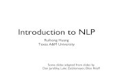 Introduction to NLP - ecology labfaculty.cse.tamu.edu/huangrh/Fall18-489/teaching_l1.pdf · The Americans with Disabilities Act (ADA) is a federal anti-discrimination statute that