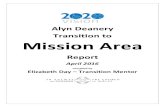 Report - Amazon S3...Transition Mentor Report for Alyn Deanery/E.Day Page 8 CONTEXT Alyn Deanery Alyn Deanery is situated to the north of Wrexham, extending from Isycoed in the east,