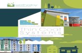 SYSTEM SOLUTIONS Thin Coat Systems - RIBA Product Selector · 2019-07-11 · Our portfolio of thin coat render systems comprises of silicone, acrylic and stone render products, along