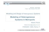 Modeling of Heterogeneous Systems in Metropolis€¦ · DAB Gate Way Gate Way Theft warning Door Module Light Module Air Conditioning Shift by Wire Engine Management ABS Steer by