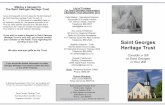Making a bequest to List of Trustees The Saint Georges Heritage … Pewsheets/St Georges H… · Saint Georges Heritage Trust is an Independent Charitable Trust, established in 2010,