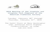 units.fisheries.org€¦  · Web view2018 Meeting of the Virginia and Virginia Tech Chapters of the American Fisheries Society. Tuesday, February 20th through Thursday, February