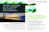 grief-and-dying-in-the-age-of-COVID-19 for any …...2. When someone you care about is dying 3. After someone you care about has died 4. Resources Grief, Dying, and Death During a
