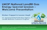 LMOP National Landfill Gas Energy Special Session – Welcome Presentation · 2018-03-14 · SWANA’s 41st Annual Landfill Gas & Biogas Symposium • Denver, CO • March 6, 2018