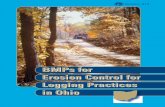BMP BMPs for Erosion Control for Logging Practices in Ohio · 2018-02-24 · Erosion Control for Logging Practices in Ohio BMP Bulletin 916. Bulletin 916 For-sale publication ...
