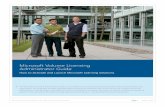 Microsoft Volume Licensing Administrator Guidedownload.microsoft.com/download/A/4/A/A4A863C1-E3BA-4EF8... · 2018-10-16 · Microsoft Volume Licensing Administrator Guide ... because