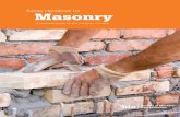 Safety Handbook for Masonry - · PDF file Your employees are your organization’s most valu-able asset. By improving safety and preventing accidents you can protect your work force