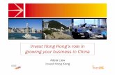 Invest Hong Kong’s role in growing your business in Chinainfo.hktdc.com/hk-jiangmen-uk-2009/ppt/InvestHK_for_distribution.pdf · UK Business Community in HK • InvestHKhas helped