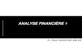 ANALYSE FINANCIÈRE re.pdf · PDF file I\ Définition et objectifs de l’analyse financière. II\ Rôle de l’analyse financière pour les partenaires de l’entreprise . III\ méthodologie