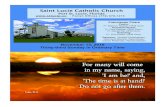 Saint Lucie Catholic Church Nov 13, 2016  · ST. LUCIE CATHOLIC CHURCH November 13, 2016 PORT ST. LUCIE, FLORIDA (772) 878-1215, FAX (772) 878-1299 2 MASS INTENTIONS Comparison MONDAY,