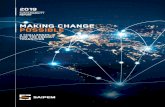 MAKING CHANGE POSSIBLEsaipem.org/sites/default/files/2020-04/Making change possible – Sustainability Report...INTRODUCTION > Making change possible 3 > Saipem at a glance 6 > Enduring
