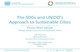 The SDGs and UNIDO‘s Approach to Sustainable Cities · 2. Set the local SDG agenda: Translating the global SDGs into an ambitious yet realistic agenda that is tailored to the local