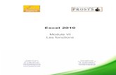Excel 2010 - Syllabi 2010-Mod VI... · 5 Plusieurs feuilles de calcul | Excel 2010 Sélectionnez Feuille (Worksheet) et cliquez sur OK. La nouvelle feuille Feuil5 (Sheet5) s'insère