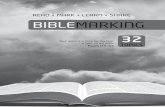 BIBLEMARKING 32 - Closte · the Bible, faith is established in their life. Romans 10:17 tells us “faith comes by hearing, and hearing by the Word of God.” It is hoped that the