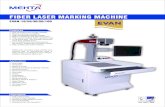 FIBER LASER MARKING MACHINE - 4.imimg.com€¦ · FIBER LASER MARKING MACHINE EVAN-10/20/30/50/100 EVAN þ þ þ þ þ þ þ þ Features First and last pulse equally useable Bitmap