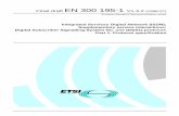 Final draft EN 300 195-1 V1.4 · Final draft EN 300 195-1 V1.4.2 (1998-07) European Standard (Telecommunications series) Integrated Services Digital Network (ISDN); Supplementary
