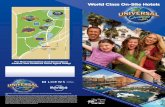 World Class On-Site Hotels - universalorlando.co.uk€¦ · • 650 guest rooms, including 29 suites featuring one king bed or two queen beds • Rooms can accommodate up to five*