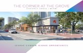 ICONIC CORNER. ICONIC OPPORTUNITY. · ICONIC CORNER. ICONIC OPPORTUNITY. CONCEPTUAL RENDERING. TURNING THE CORNER The Corner at the Grove is an array of vibrant ... Wine Bar BROOKLYN