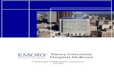 Emory University Hospital Midtown · PDF file EMORY UNIVERSITY HOSPITAL MIDTOWN COMMUNITY HEALTH NEEDS ASSESSMENT July 2016 Page 3 OVERVIEW OF EMORY HEALTHCARE AND EMORY UNIVERSITY