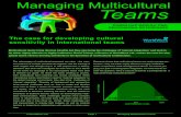 Managing Multicultural Teams - WorldWork€¦ · global teams need to develop sensitivity to the dynamics of multicultural collaboration. Managing Multicultural Teams LOW MID HIGH