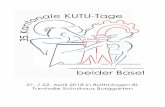 21. / 22. April 2018 in Bottmingen BL Turnhalle Schulhaus … · 2018-05-07 · Kant. KUTU-Tag beider Basel in Bottmingen; 21. / 22. April 2018 Erstellt mit WekaKutu4EXCEL, HP-Soft