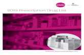 2019 Prescription Drug List - Superior HealthPlan · 2019 Prescription Drug List Effective December 1, 2019. ... is a guide to available brand and generic drugs that are approved