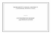 ENTREPRENEURSHIP and INNOVATION - neshaminy.org€¦ · CURRICULUM MAP Course/ Subject: Entrepreneurship and Innovation Grade: 9, 10, 11& 12 Month: October Essential Question: How