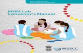 MHM Lab Convenor’s Manual - WSSCCMHM Lab Convenor’s Manual v1.0 WSSCC Learning Series Menstrual Health Management I am happy to learn that the Key Resource Centre, Water and Sanitation,