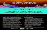 TEDI-London - Times Higher Education · TEDI-London Your role TEDI-London is a new provider in the HE Sector with a developing campus portfolio. We will have students, staff and visiting