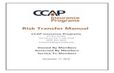 Risk Transfer Manual - pacounties.org · plumbing, do interior carpet cleaning, painting, mowing, or make small repairs to your structures. This latter group might be commonly thought