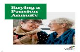 Buying a Pension Annuity - Legal & General...Quite simply, an annuity pays you a regular income. Once in payment, it can’t be changed and it’s payable for the rest of your life,