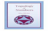 Topology of Numbers - Cornell Universityhatcher/TN/TNbook.pdf · 2020-06-03 · Topology of Numbers Number Theory from a Geometric Perspective ... Pell’s equation, continued fractions,